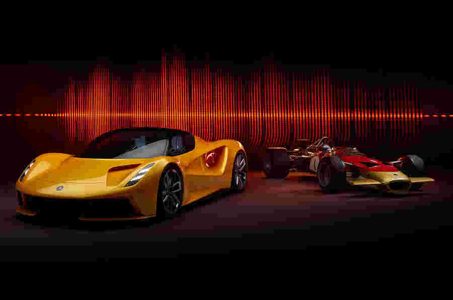Lotus Evija Hypercar噪音基于着名的V8 F1发动机