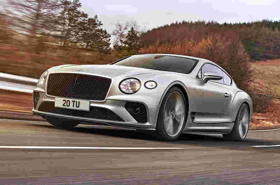 新的Bentley Continental GT速度带来650bhp，动态焦点