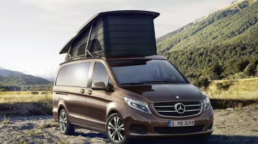 Mercedes-Benz Marco Polo Camper Van透露