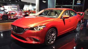 Mazda 6在2014年La Motor展会上获得了一整容