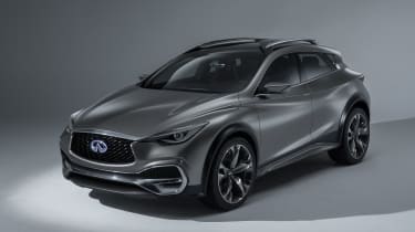 Infiniti QX30概念在日内瓦首次亮相之前透露