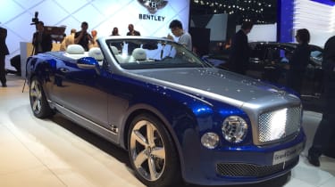 Bentley Grand敞篷车概念为生产设置