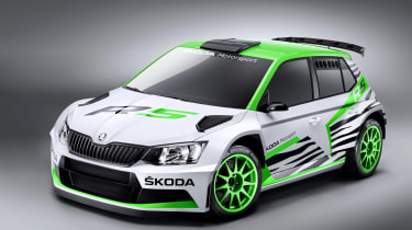 2015年斯柯达Fabia R5 Rally汽车推出了