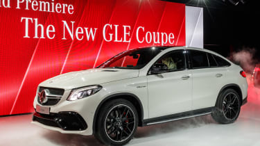 Mercedes-Amg Gle 63轿跑车在底特律展示中亮相