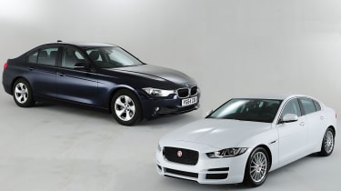 Jaguar XE VS BMW 3系列：2015年的至关重要的Compact Exec Clash